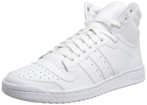 White adidas Originals Basketball Shoes